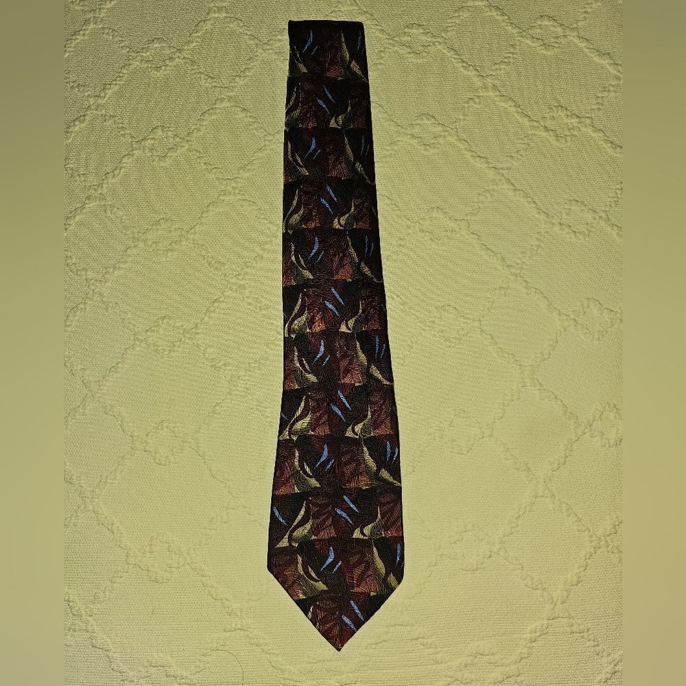 Men's J. Garcia Blue Mountain Tie, 100% Silk